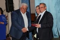 Вручение медалей в честь 80-летия Новосибирской области