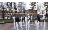 10 октября 2017 года состоялось открытие светомузыкального фонтана "Вдохновение"